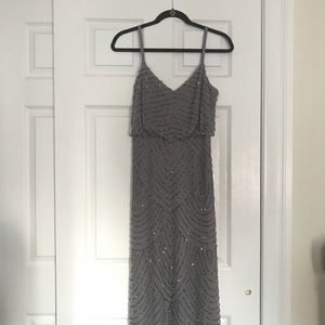 Beaded Adrianna Papell Dress